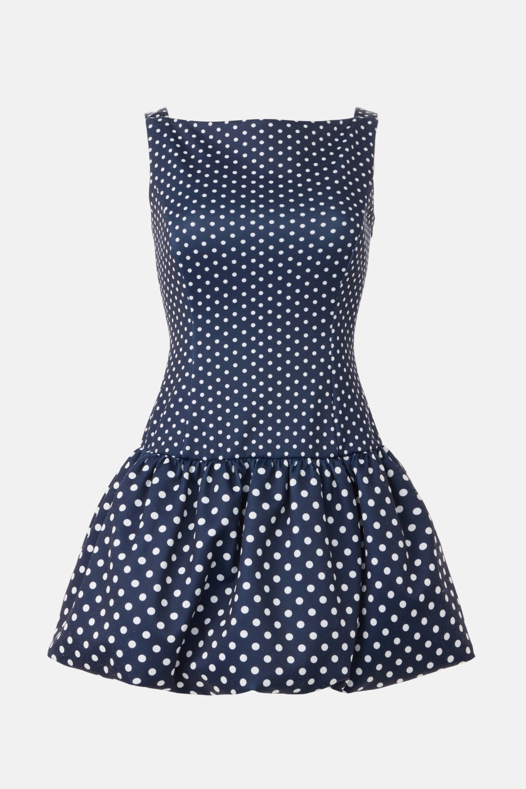 Boat neck Drop Waist Mini Dress by Jewel x Badgley Mischka 4