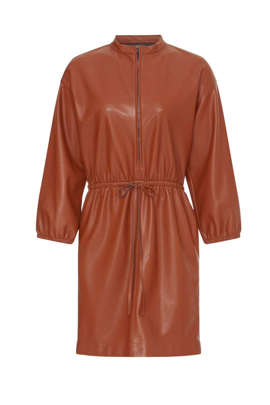 Faux Lambskin Dress by Natori