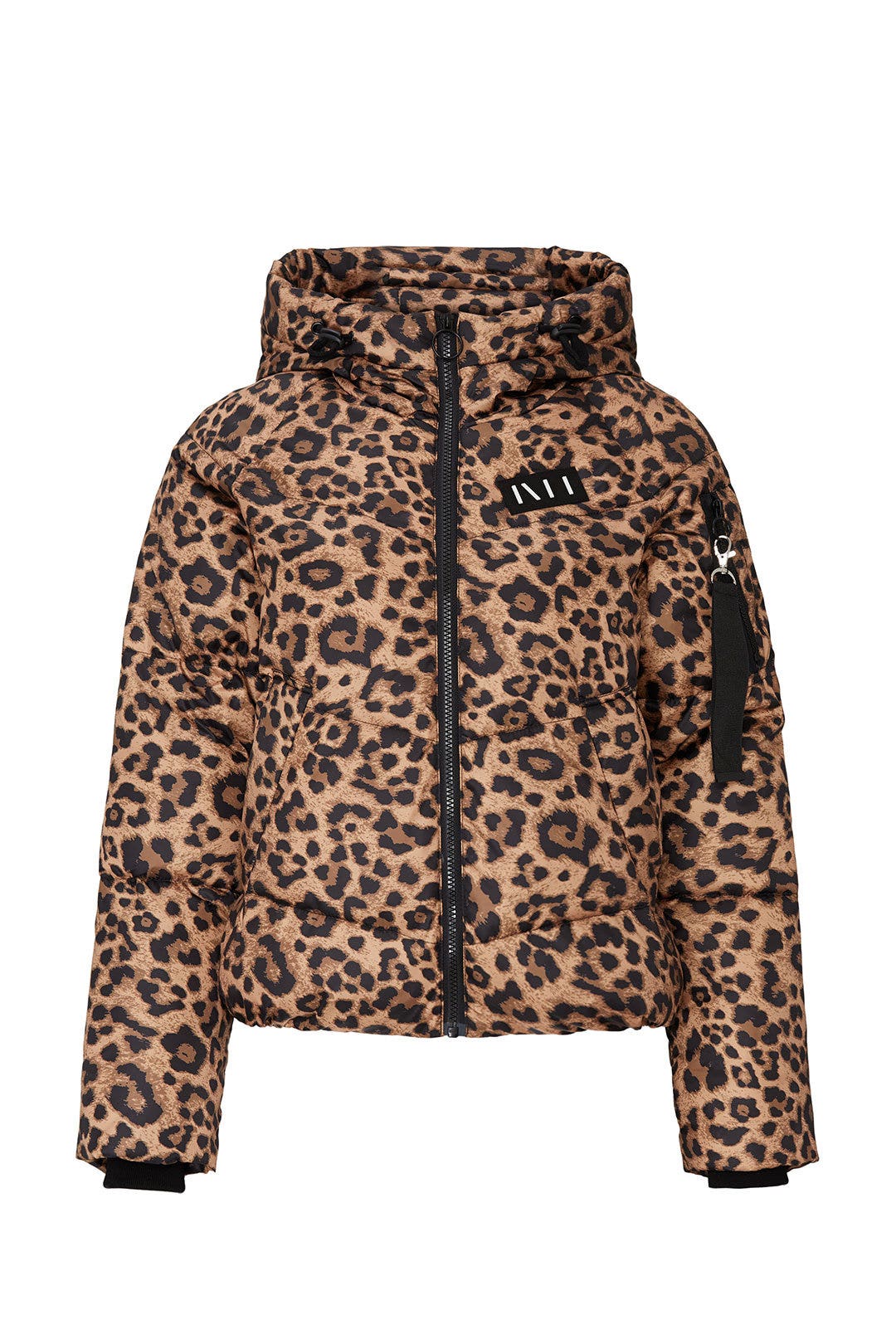 Leopard Cire Puffer Jacket by NVLT 4