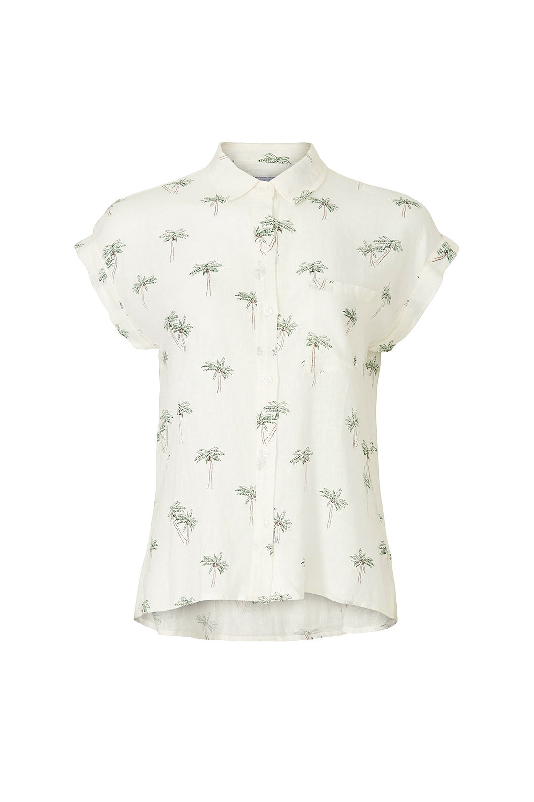 Whitney Palm Printed Blouse by Rails 4