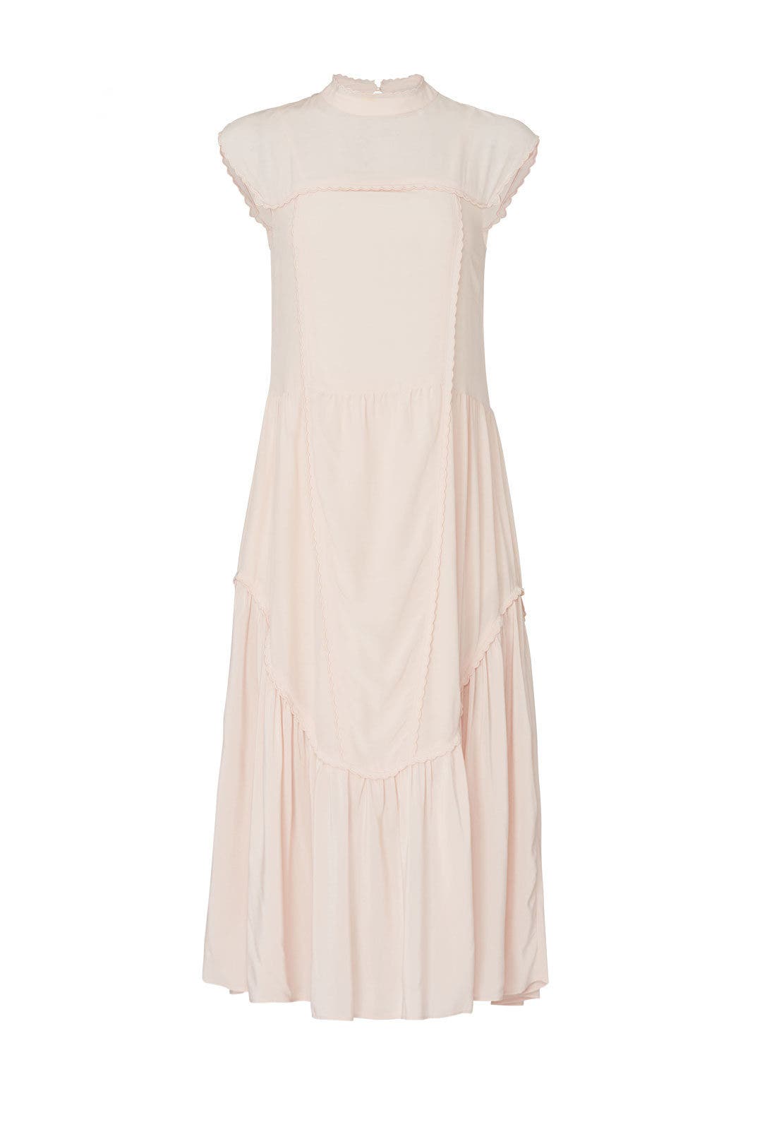 Pink High Neck Dress by See by Chloé 3