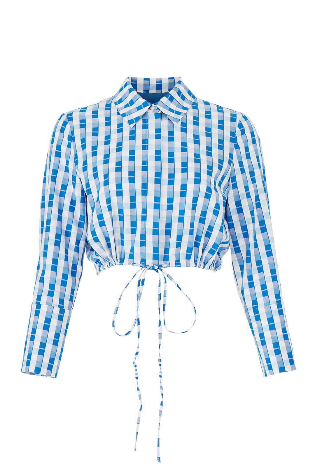 Gingham Ariela Crop Top by Alexis 3