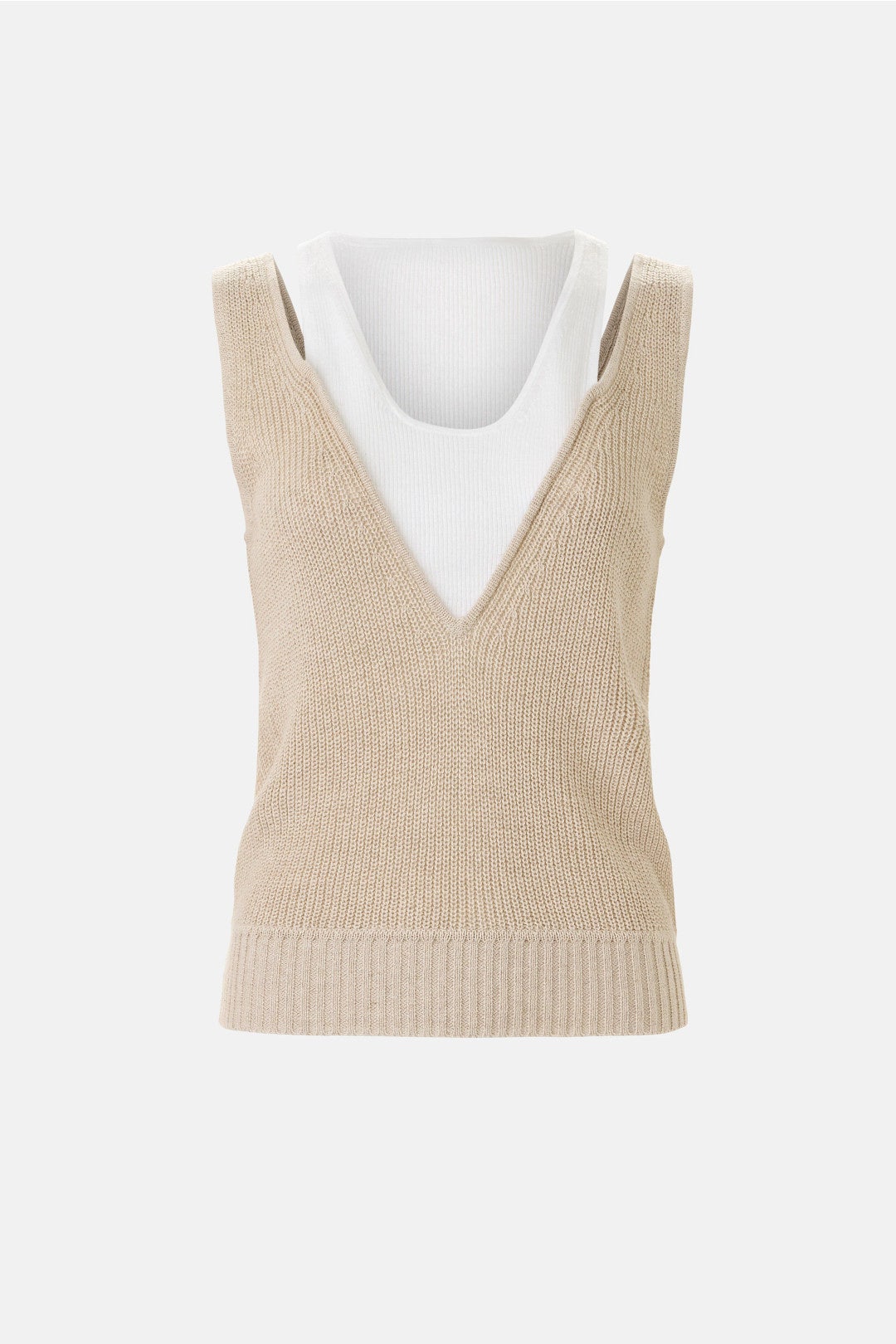 Layered Sweater Tank by Hudson 4
