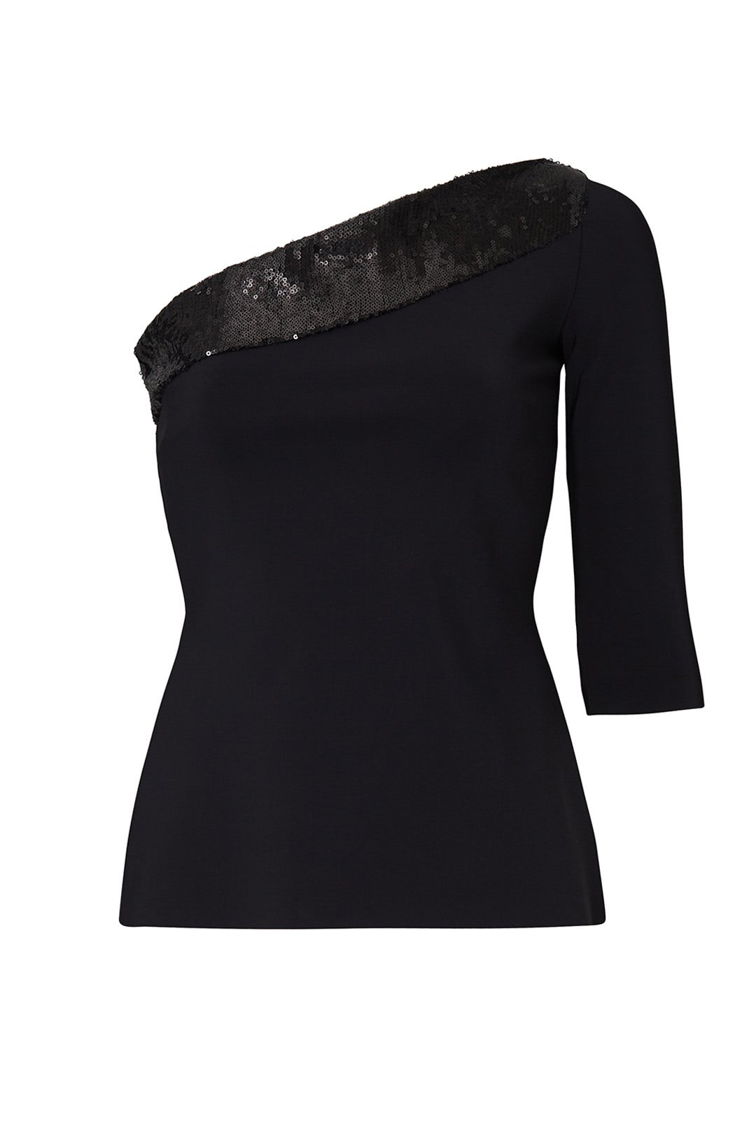 Sequin Shoulder Top by Chiara Boni La Petite Robe 3