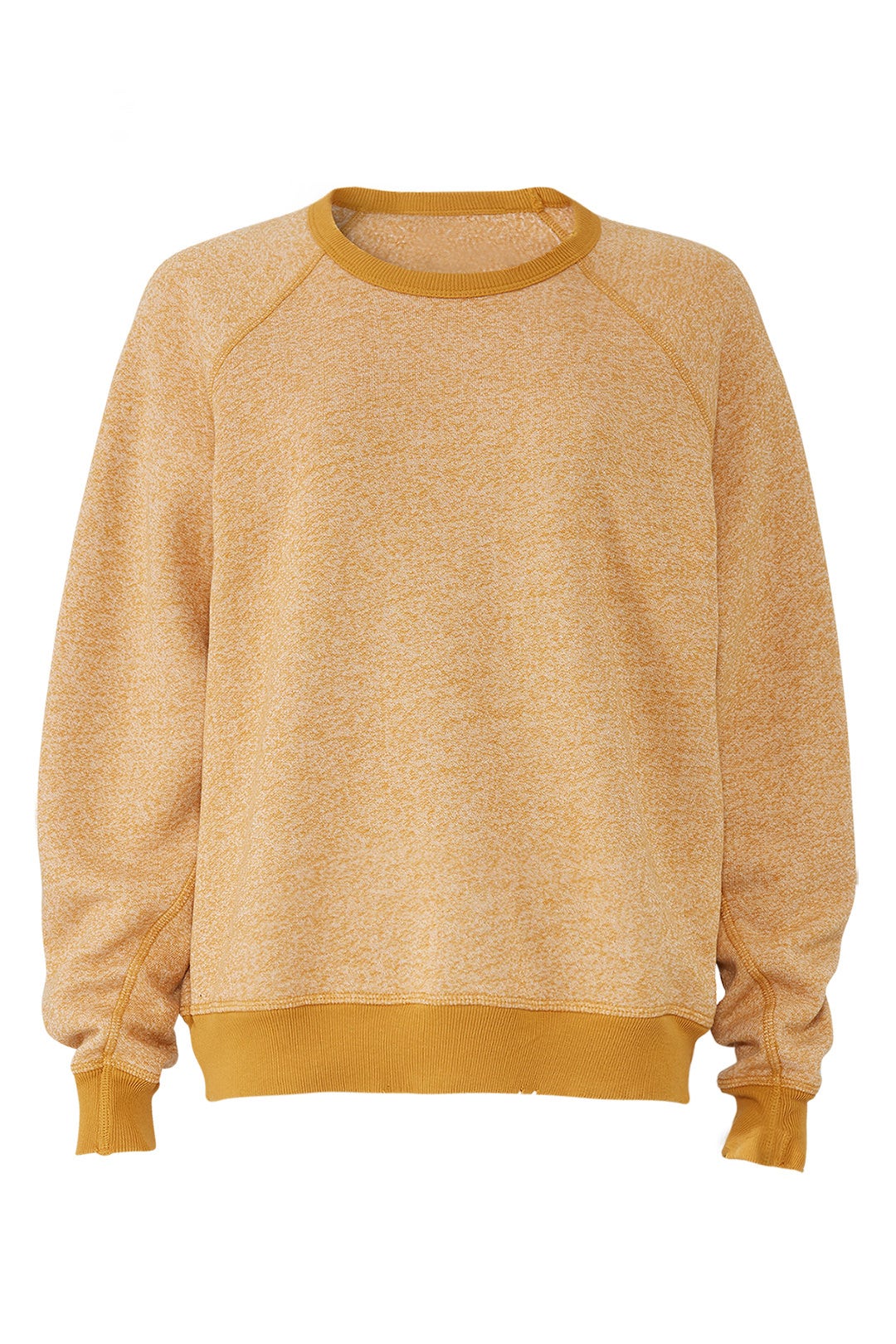 Goldenrod College Sweatshirt by The Great. 3