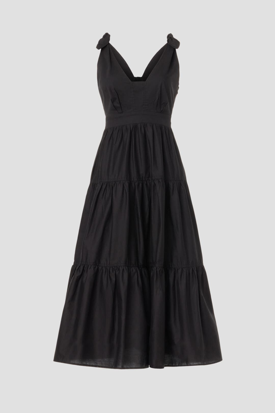 Tie Shoulder Tiered Dress by Derek Lam 10 Crosby x RTR | Rent the