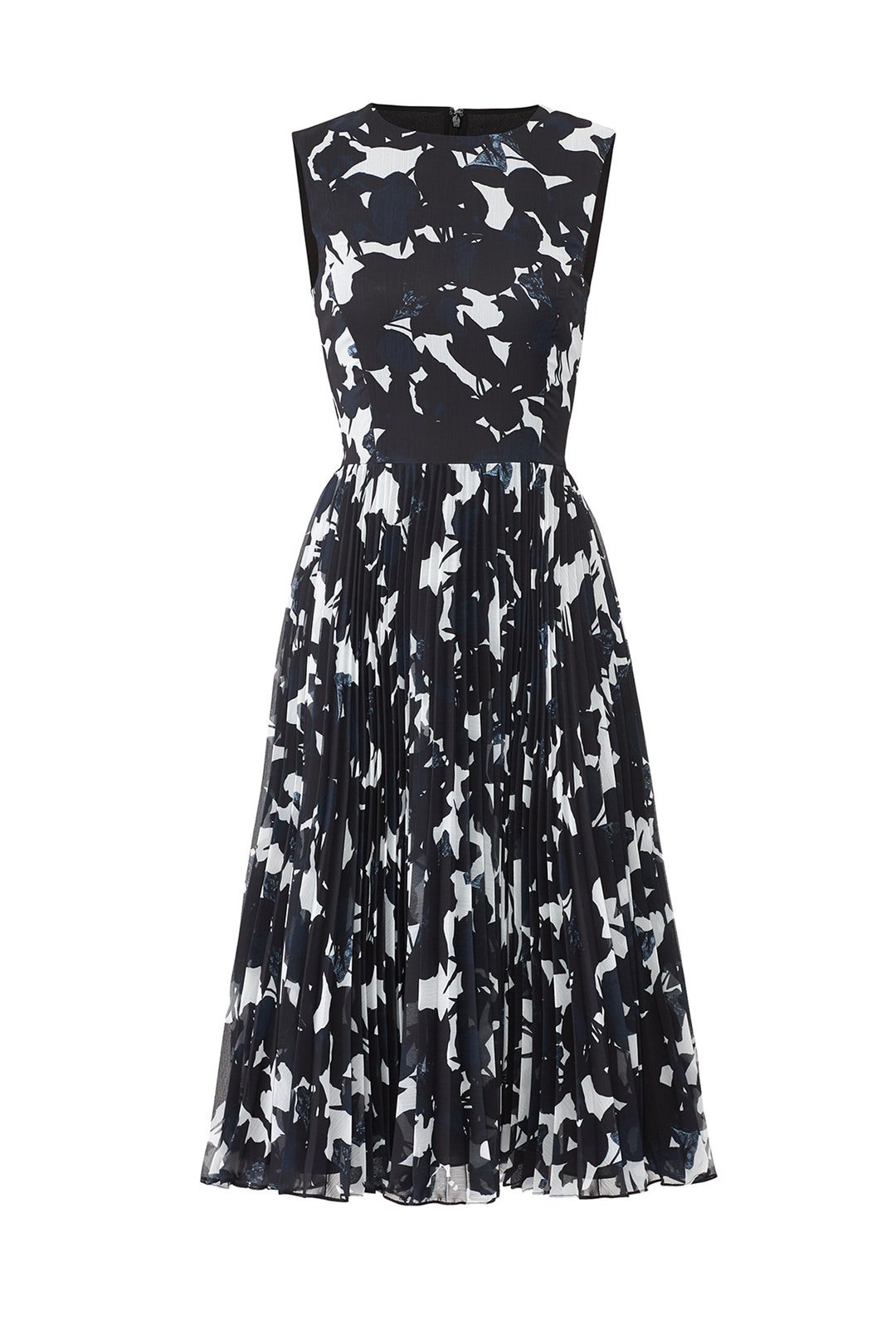 Chalk Multi Pleated Dress by Jason Wu Collection