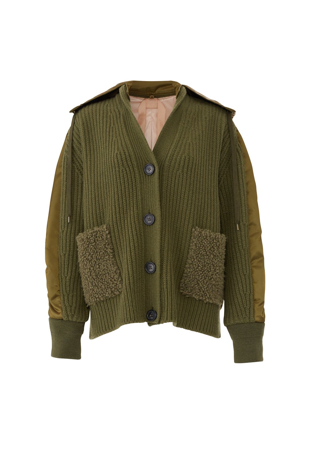 Contrast Sweater Jacket by No. 21 3