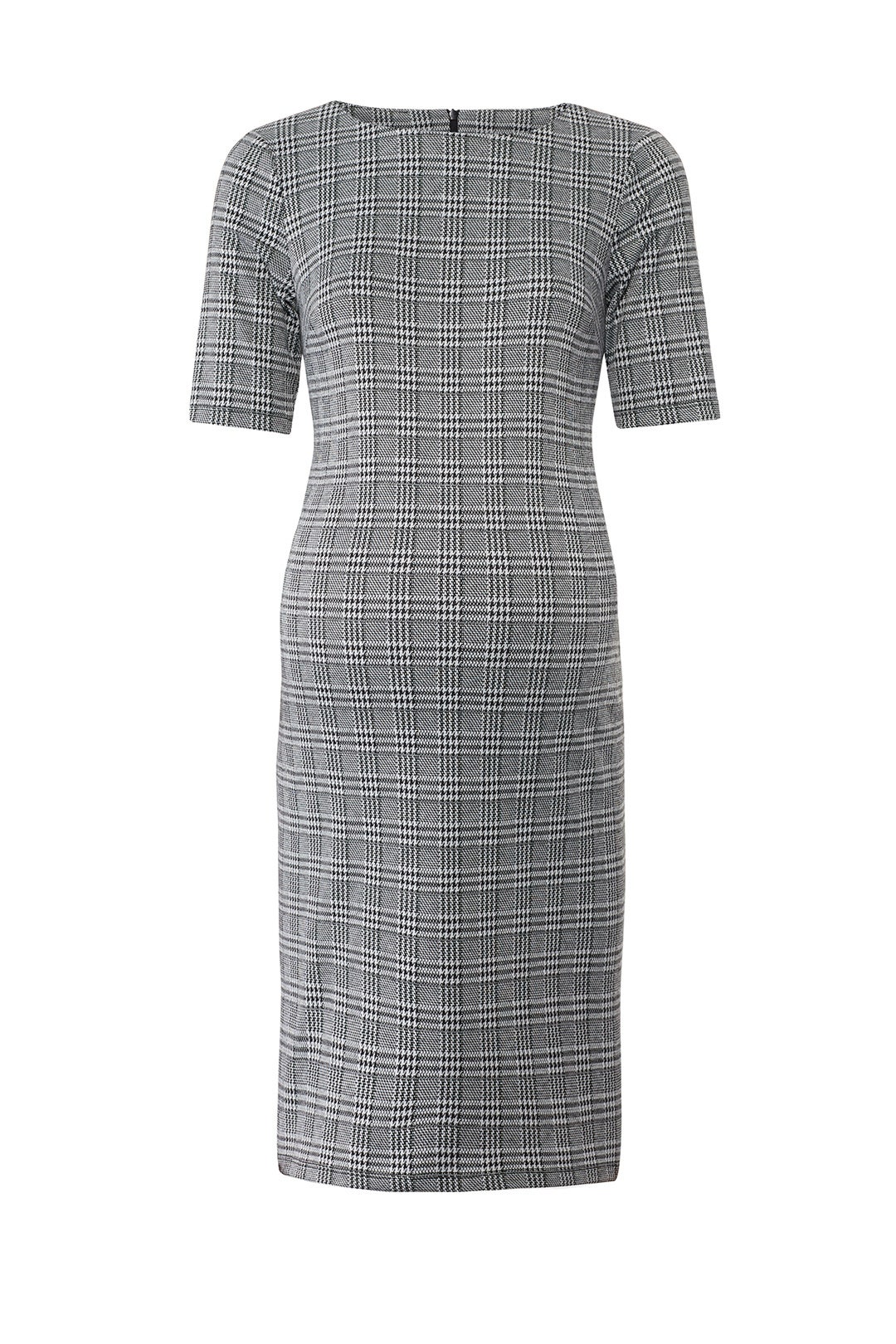 Plaid Maternity Sheath by Slate & Willow 3