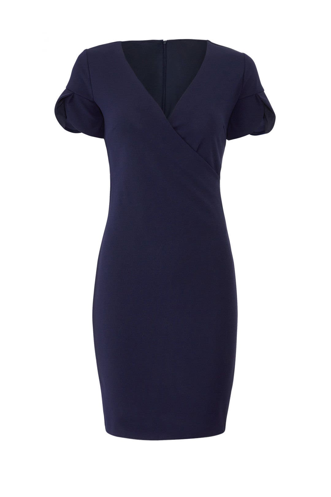 Navy Tulip Sleeve Dress by Alexia Admor 3