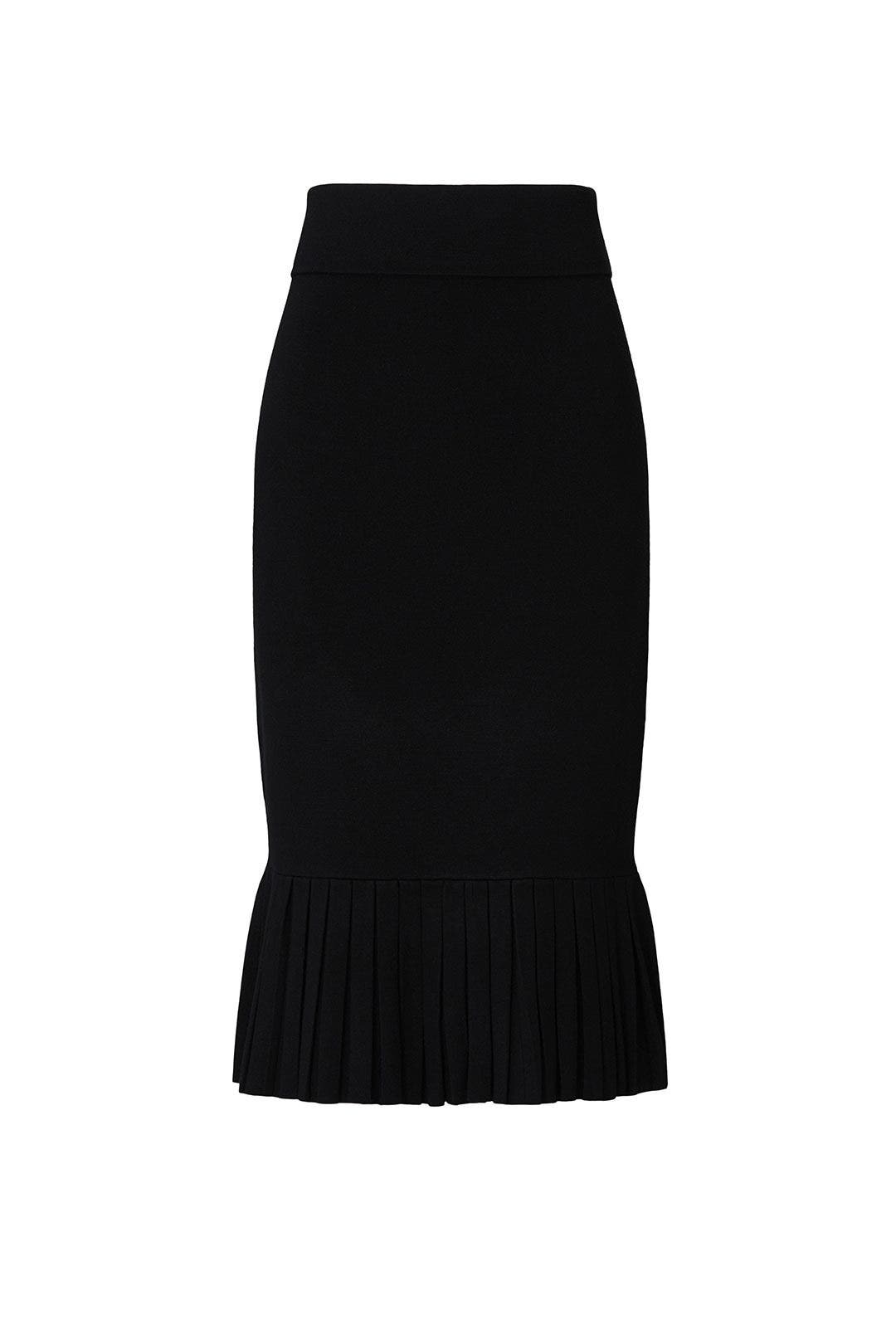 Slim Pleated Peplum Skirt by Club Monaco 4