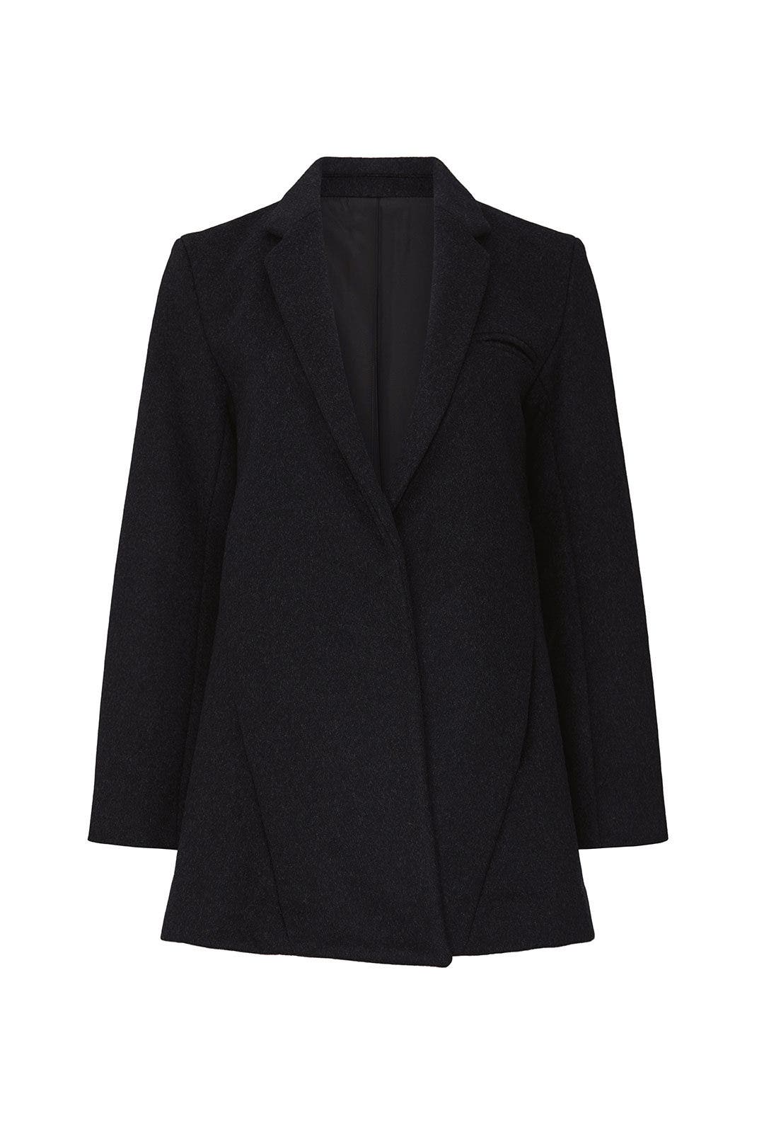 Charcoal Short Coat by Co 4