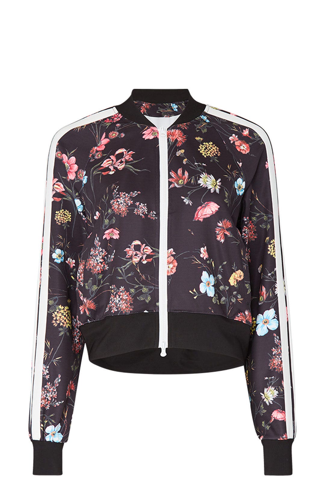 Floral Fineline Crop Track Jacket by Pam & Gela 3