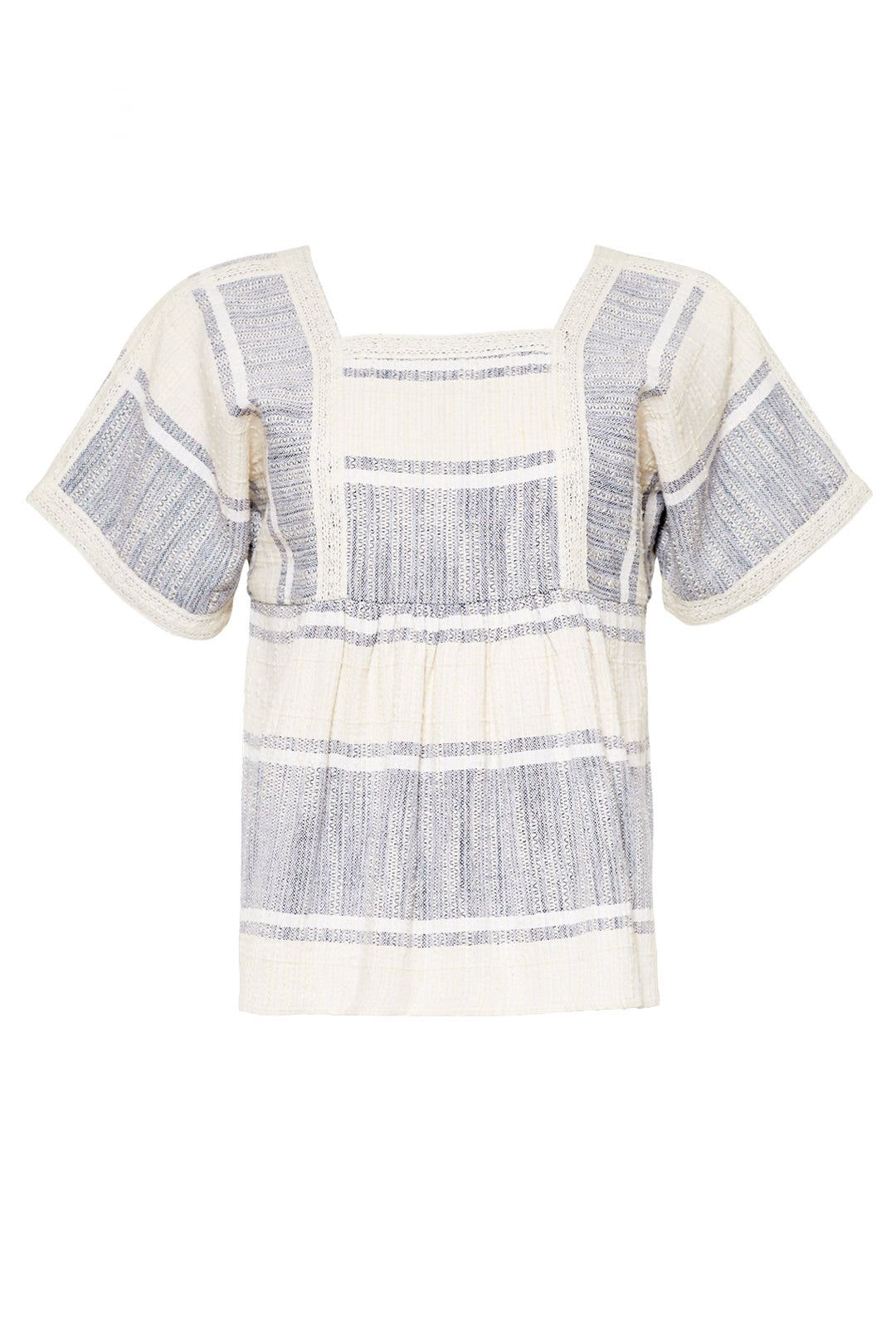 Striped Millo Top by dRA