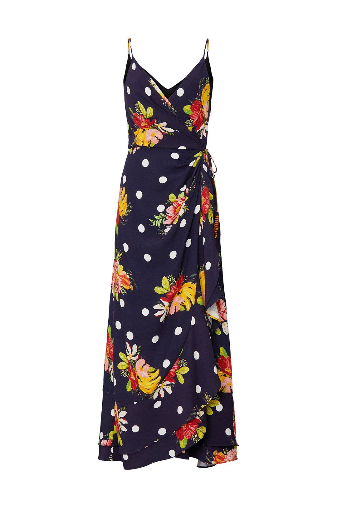 Nanaju Floral Wrap Dress by FARM Rio