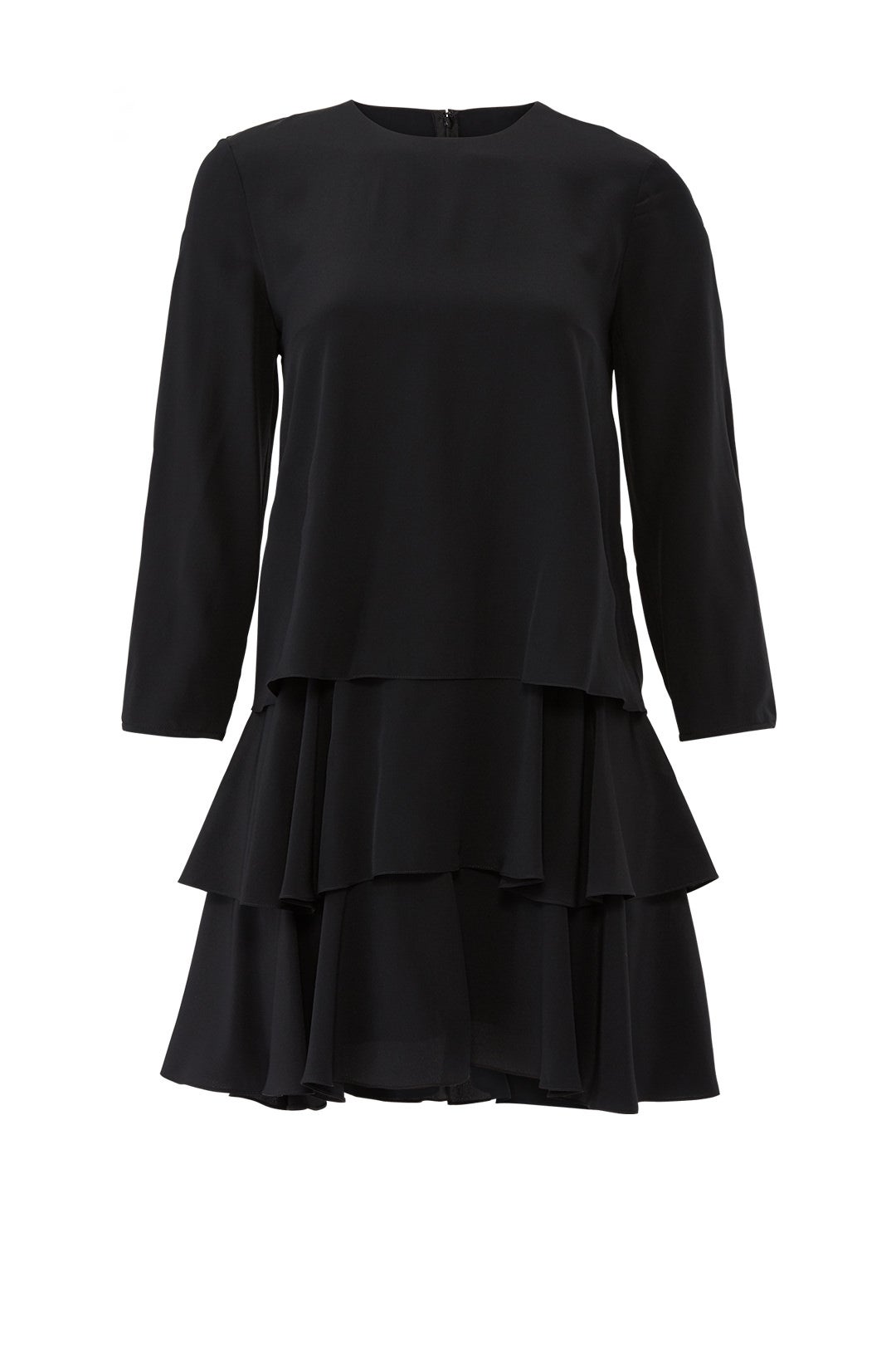 Long Sleeve Ruffle Dress by Jason Wu