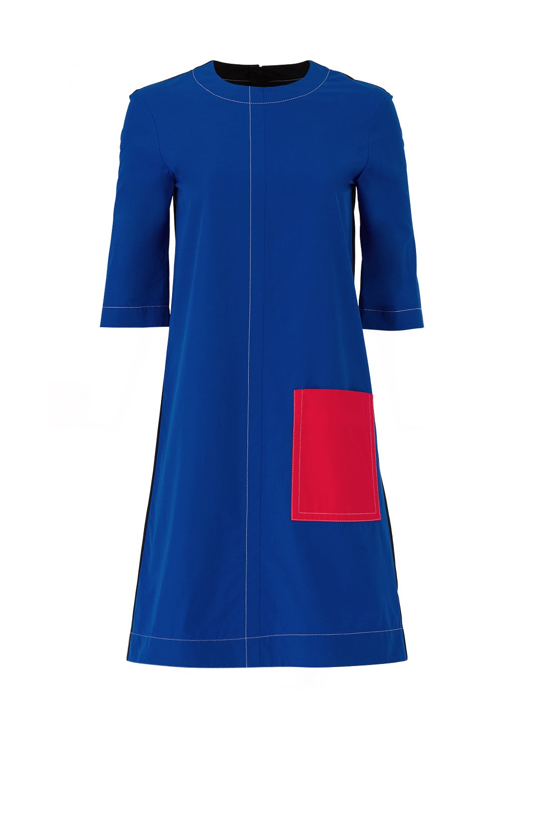Short Sleeve Colorblock Dress by Marni