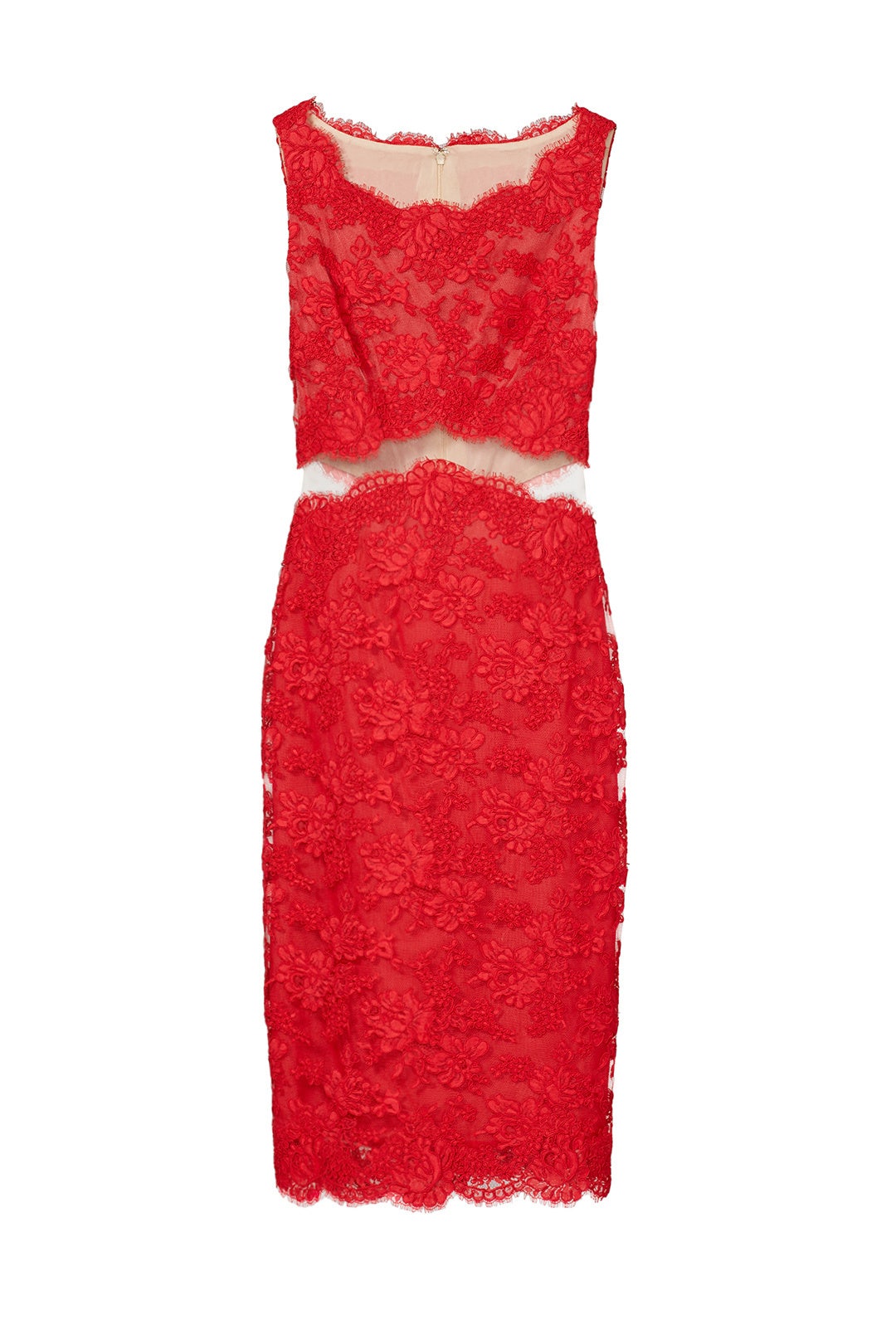 Red Keira Sheath by Reem Acra