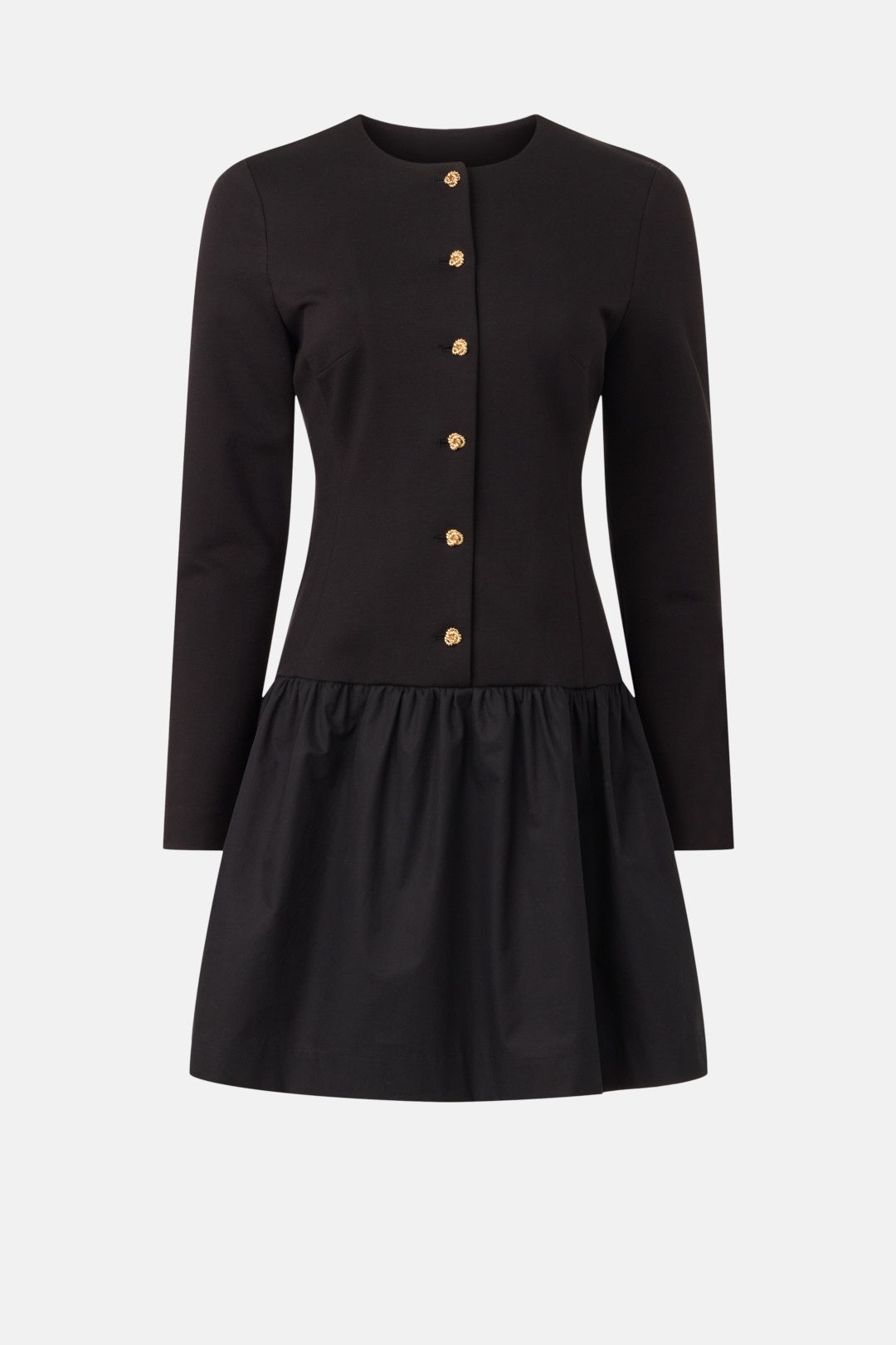 Ponte Dress With Ruffle Combo by Ted Baker London 4
