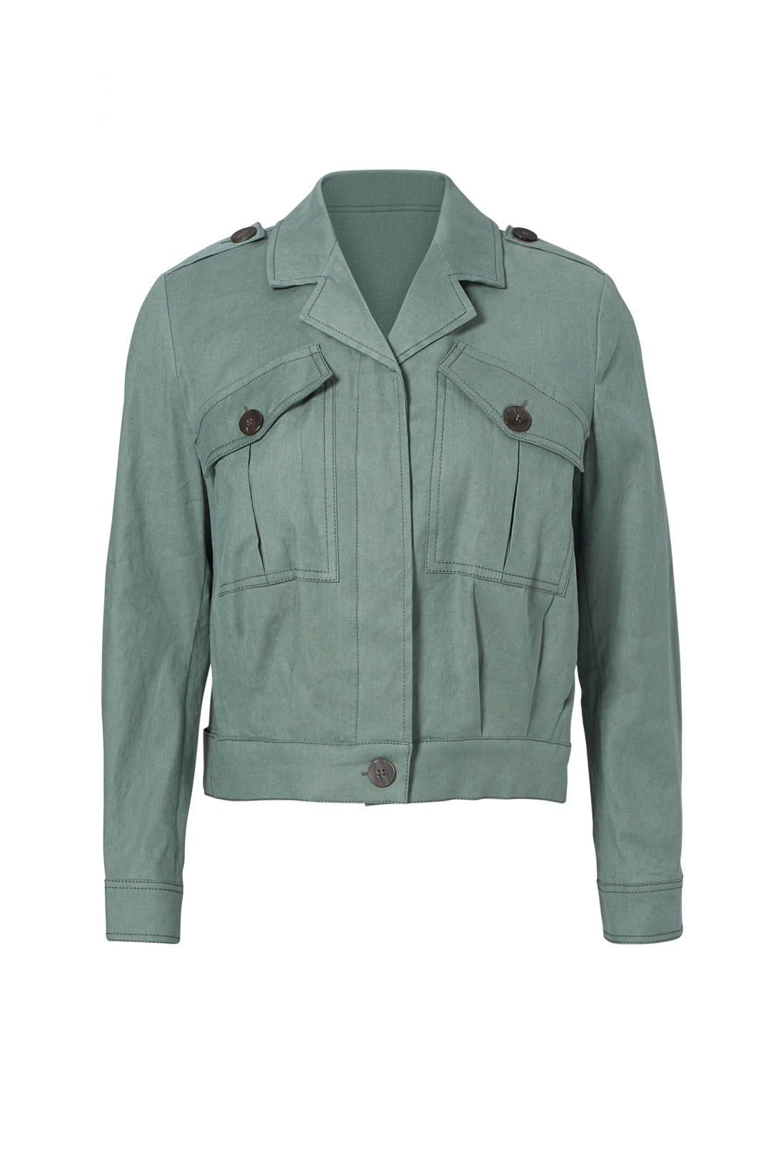 Green Utility Jacket by Derek Lam 10 Crosby