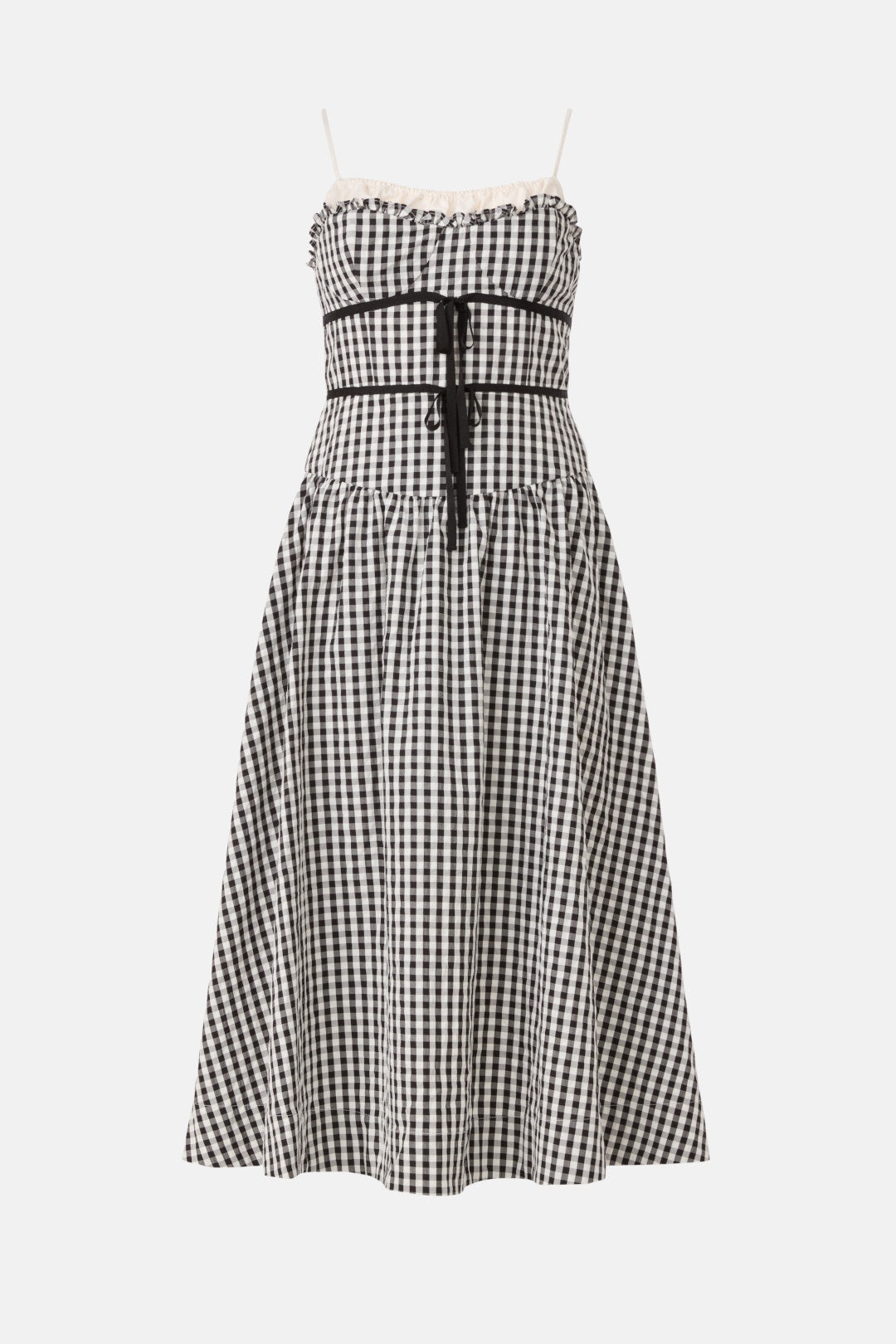 Georgia Gingham Midi Dress