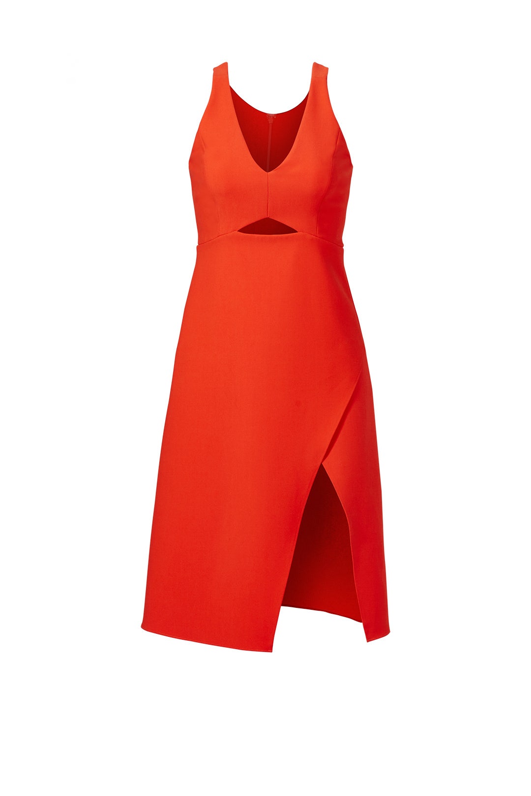 Grenadine Red Dress by HALSTON
