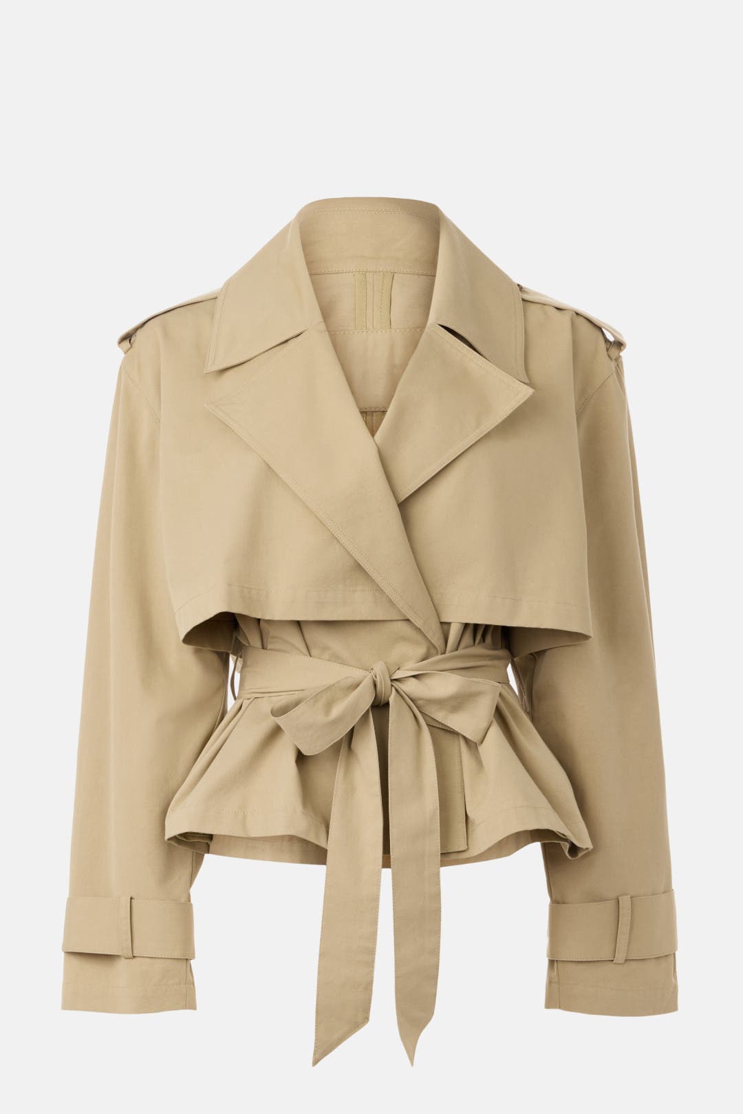 ジャケット・アウター THE TOE Brooklyn short trench coat Short Trench Coat | Talbots