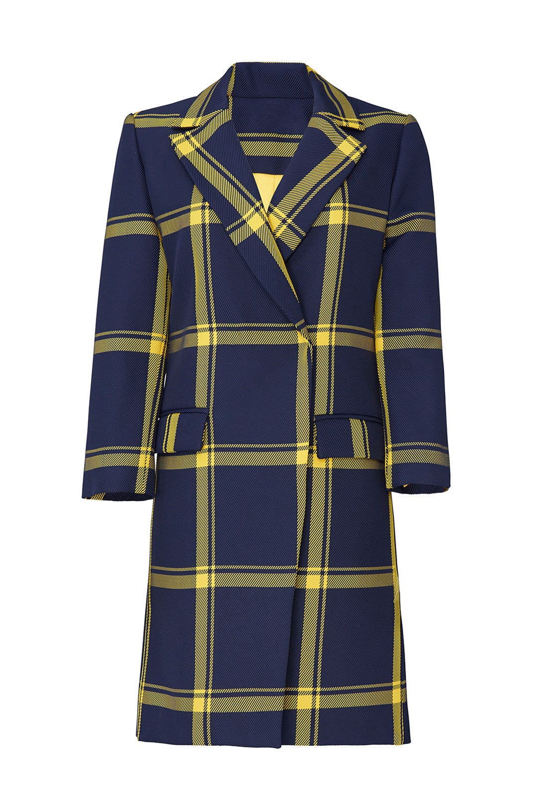 Prepster Check Shane Overcoat by Milly 4