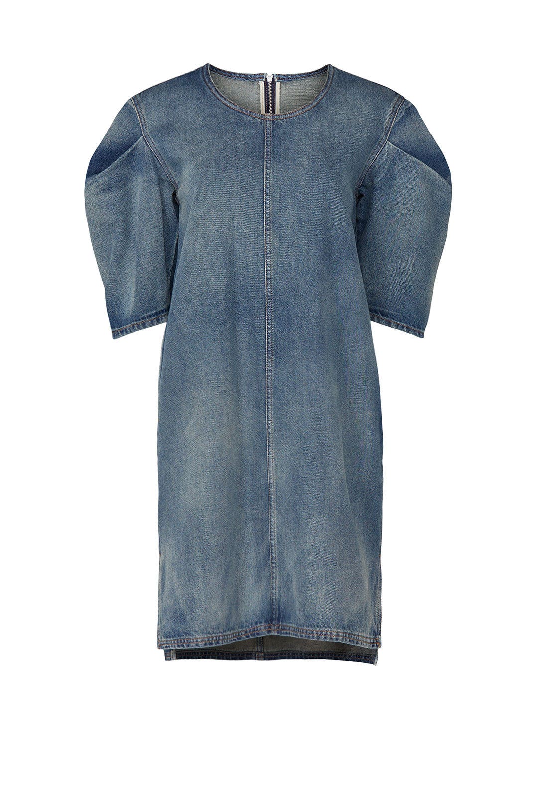 Indigo Denim Dress by MM6 Maison Margiela 4