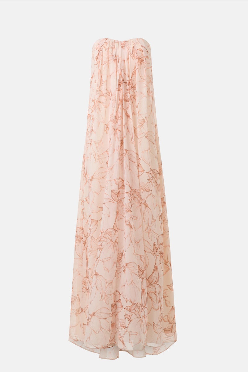 Flower Mesh Maxi Dress by ROTATE | Rent the Runway Flower Mesh Maxi Dress by ROTATE | Rent the Runway