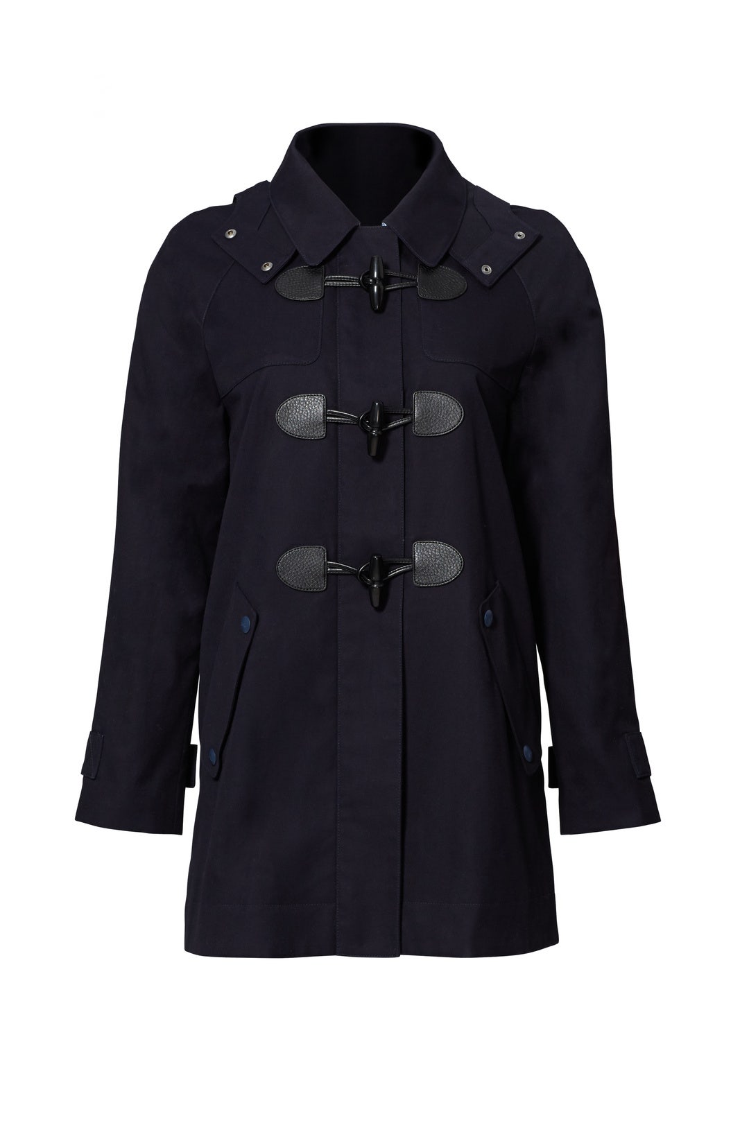 Navy Toggle Coat by Joie 3