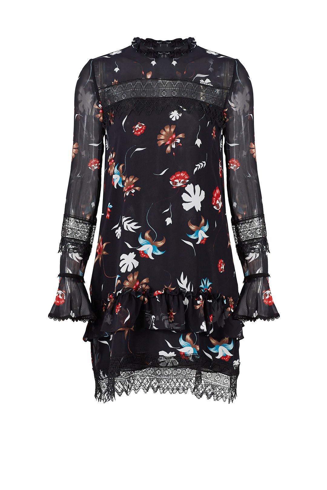 Whisper Floral Lace Dress by Nicholas 3