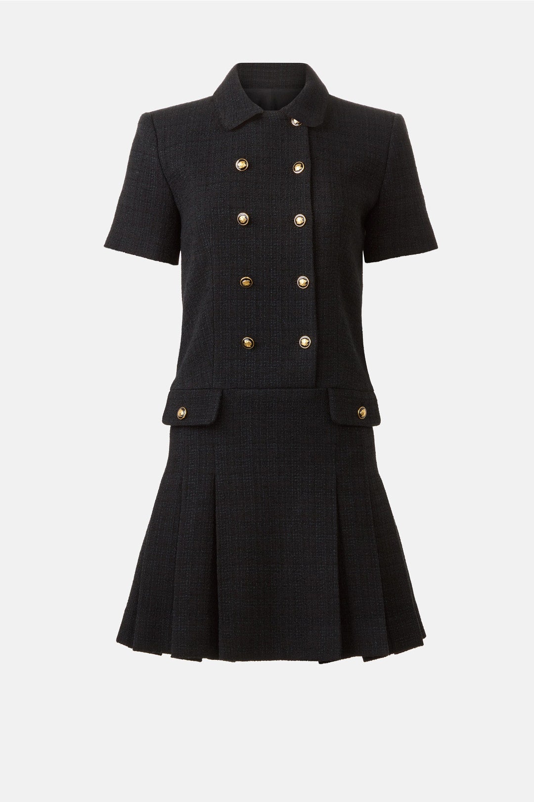 Antonella Collared Mini Dress by Sandro 4