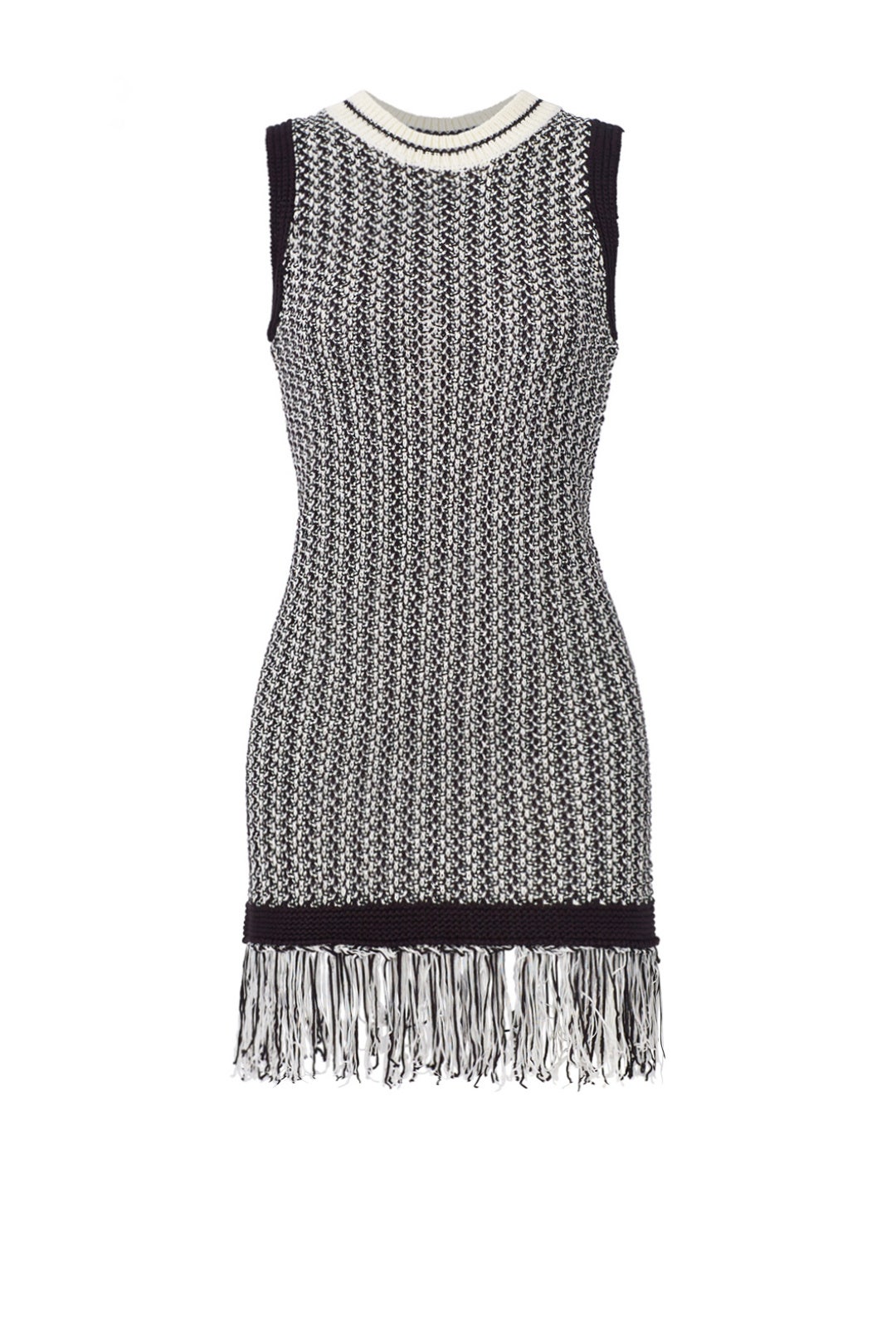 Knit Fringed Dress by English Factory 3