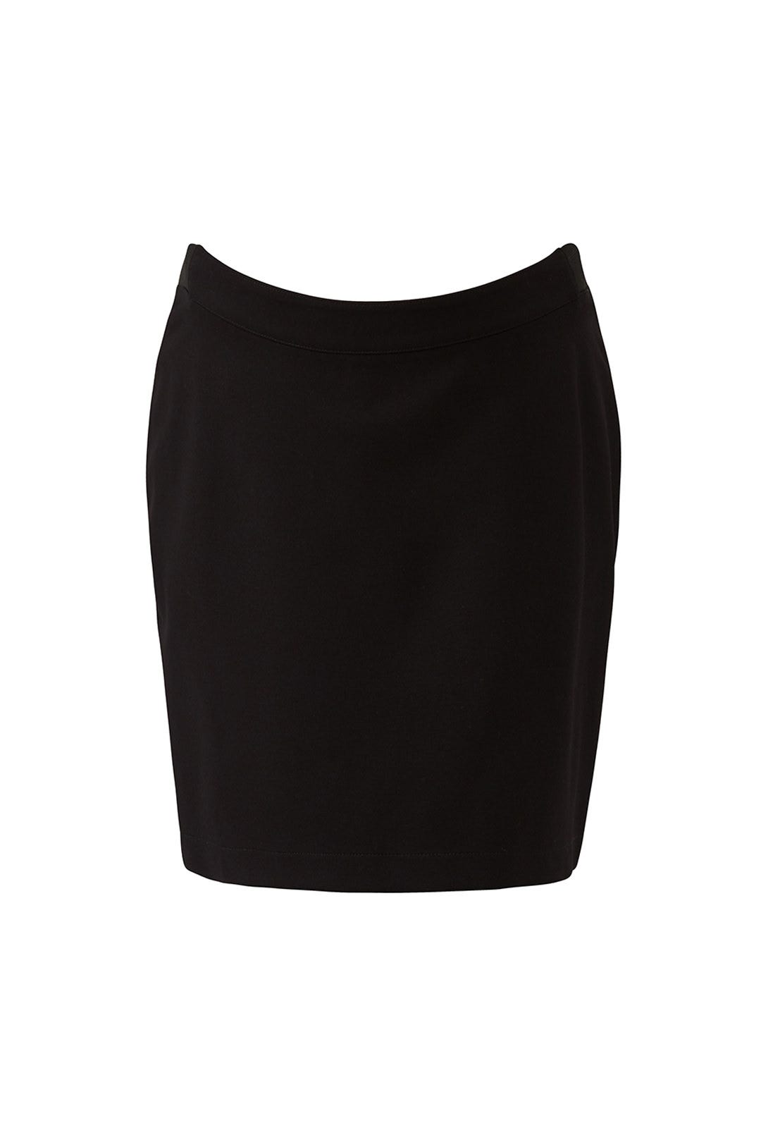 Black Ponte Maternity Pencil Skirt by Ingrid & Isabel 3