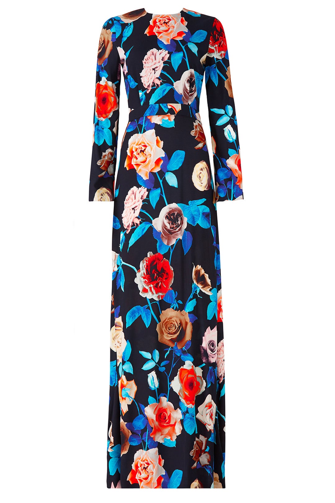 Exaggerated Floral Gown by MSGM 3
