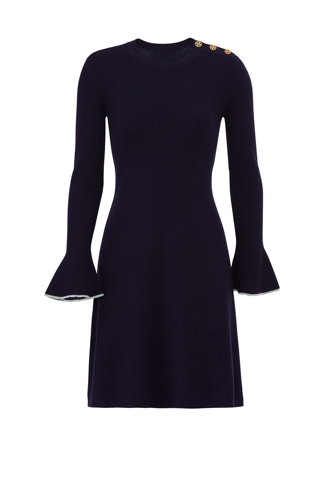 Flare Sleeve Sweater Dress by Tory Burch 3