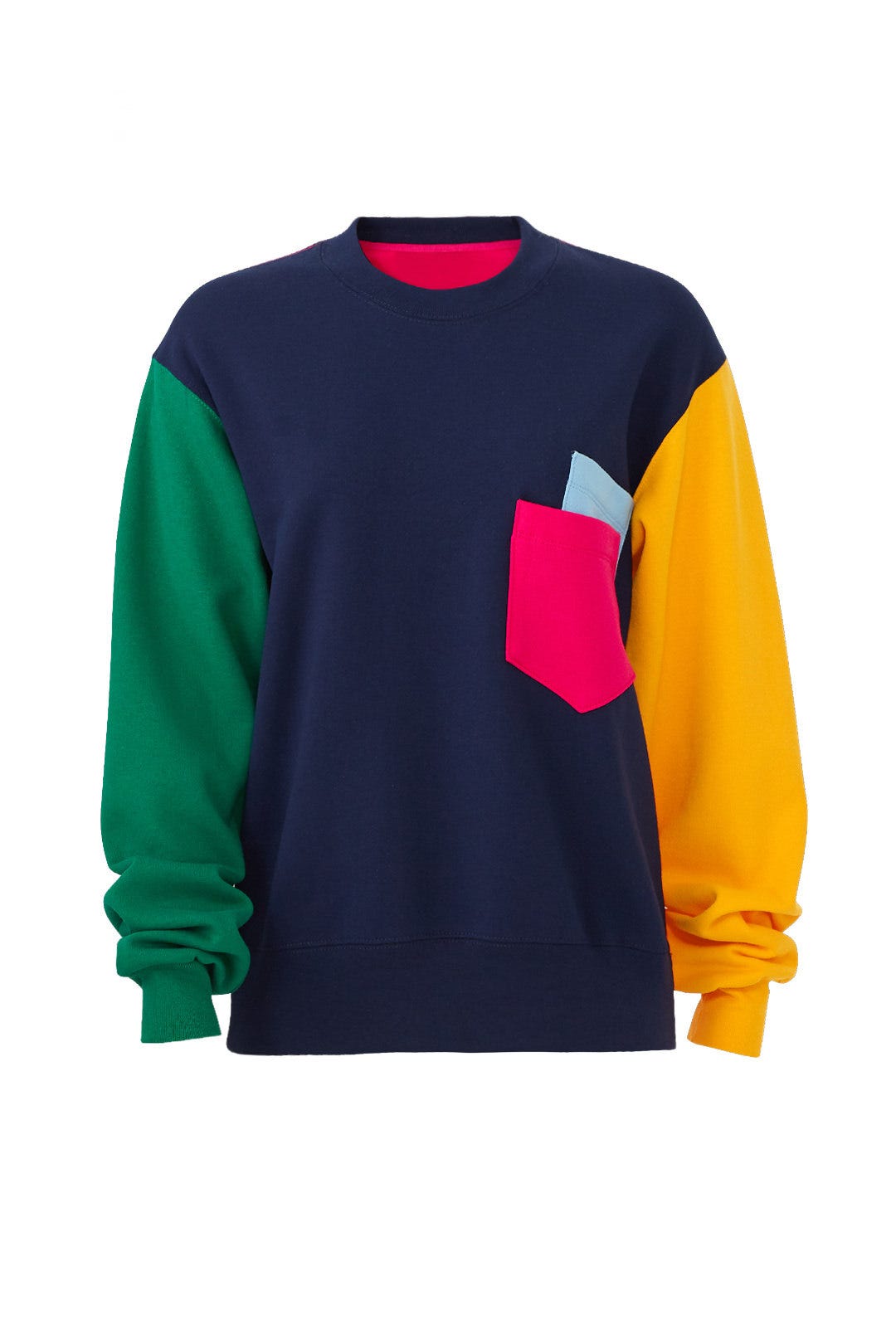 Multi Colorblock Sweatshirt by Cedric Charlier