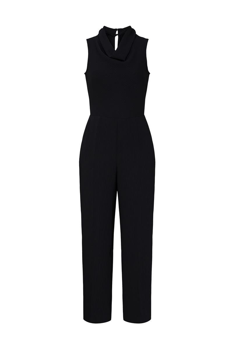 Black Cowl Neck Jumpsuit by Club Monaco - Photo 4