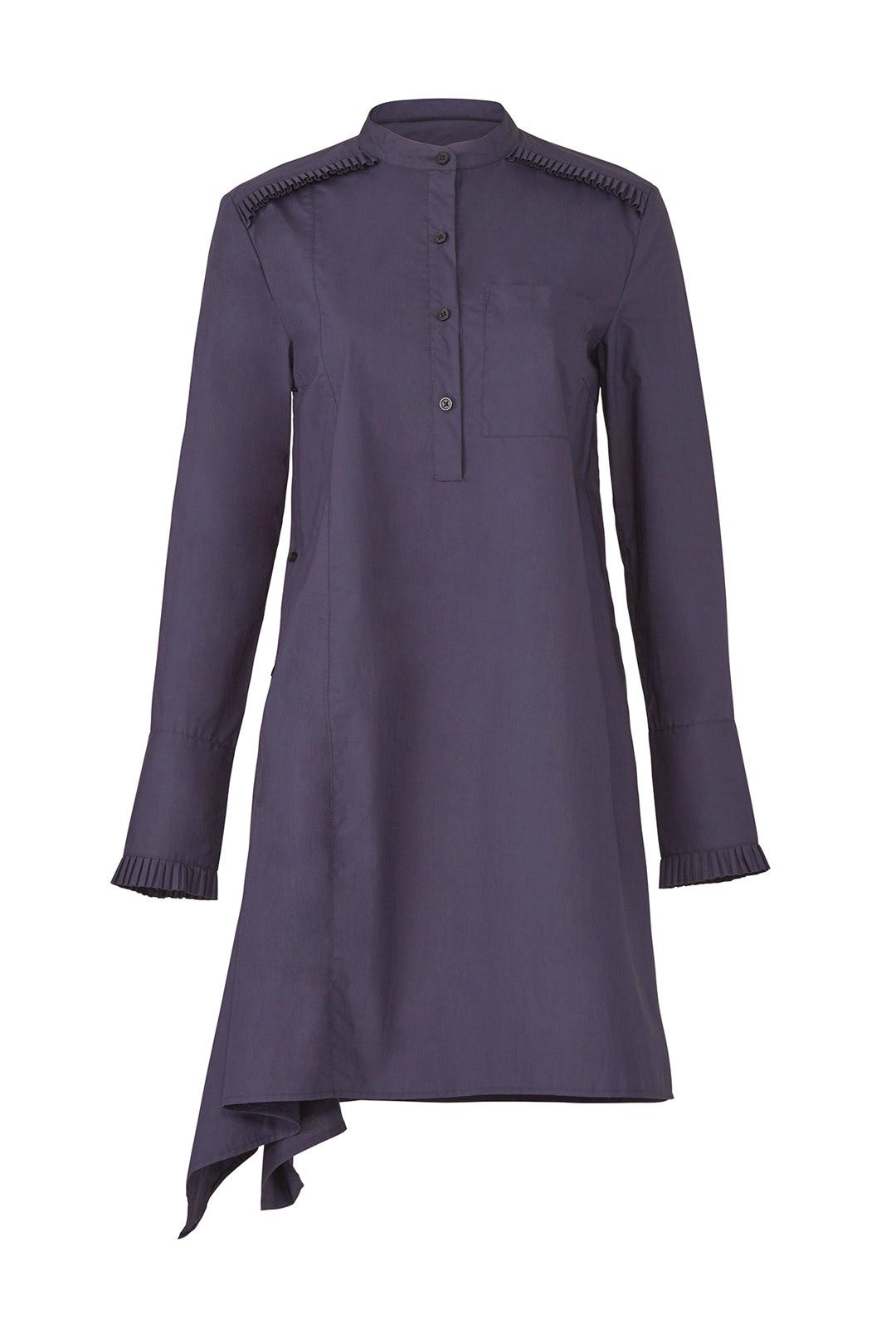 Midnight Ruffle Dress by Derek Lam 10 Crosby
