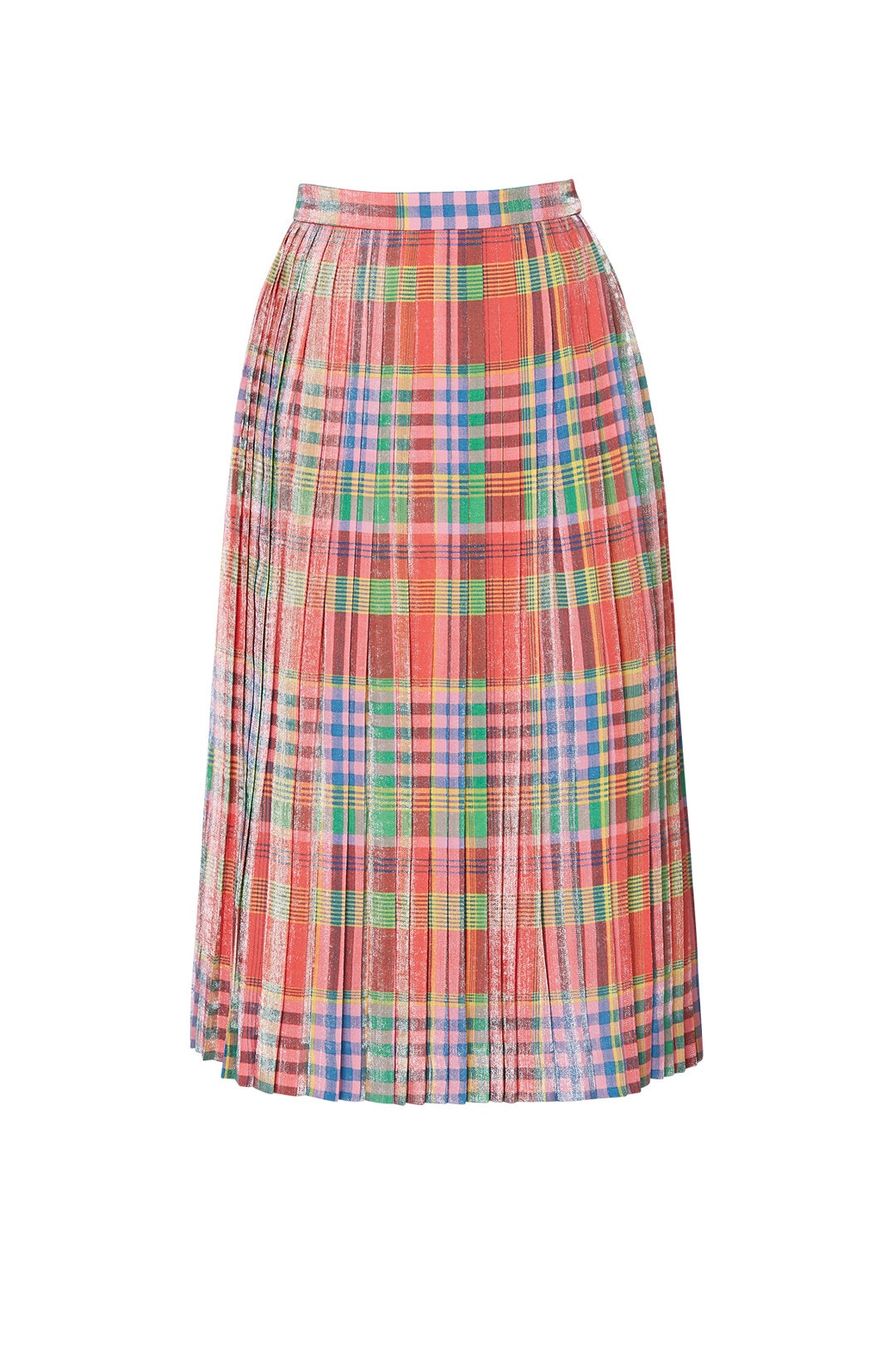 Shimmering Pleated Midi Skirt by J.Crew 3