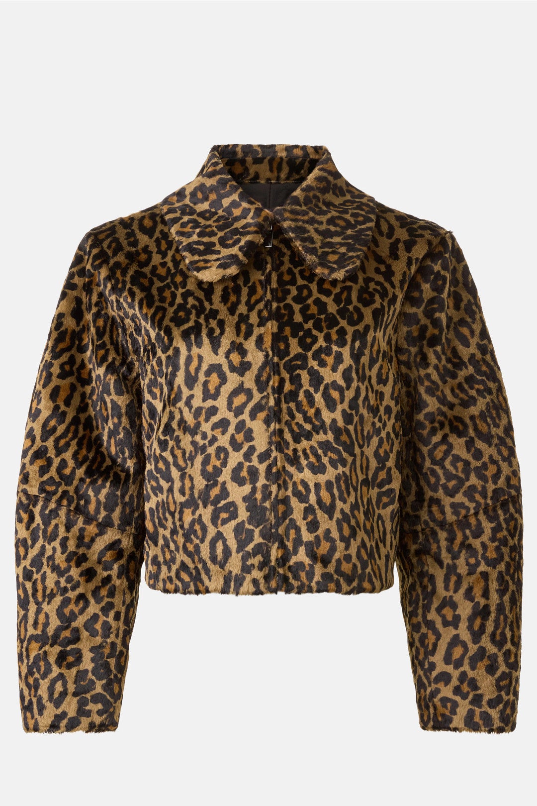 Leopard Faux Haircalf Jacket by Peter Som x RTR 4