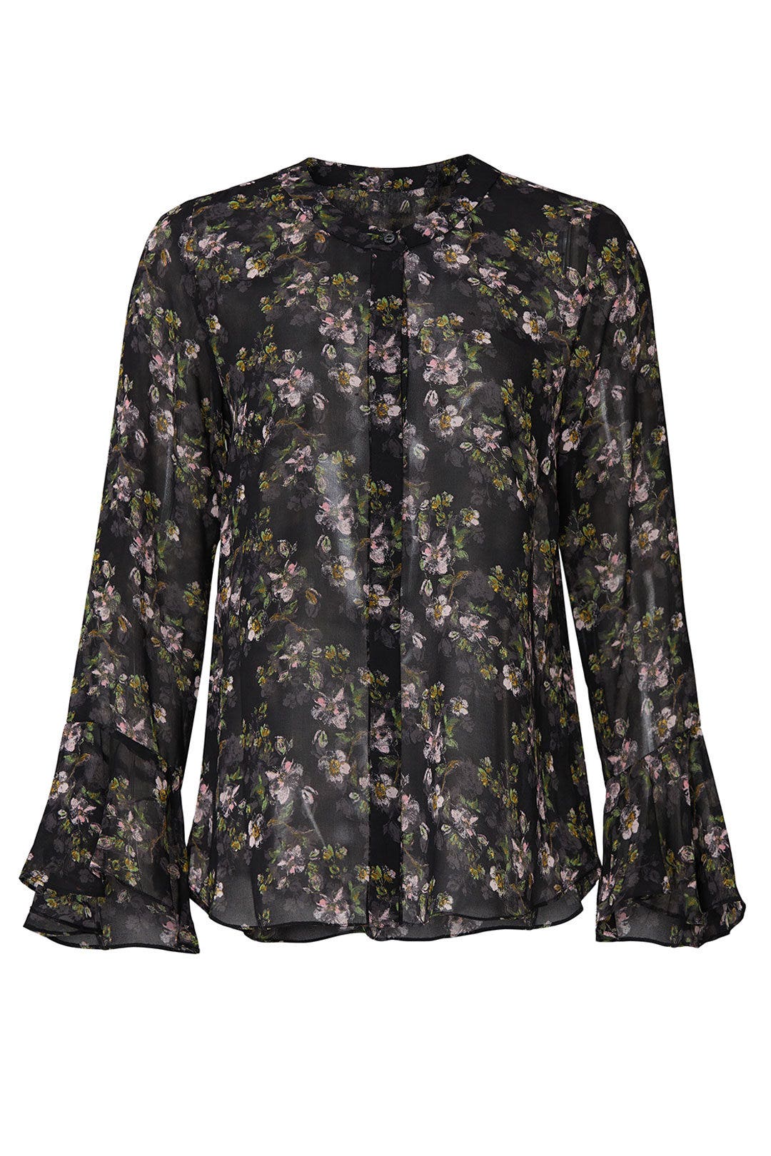 Sheer Floral Blouse by RACHEL ROY COLLECTION 4