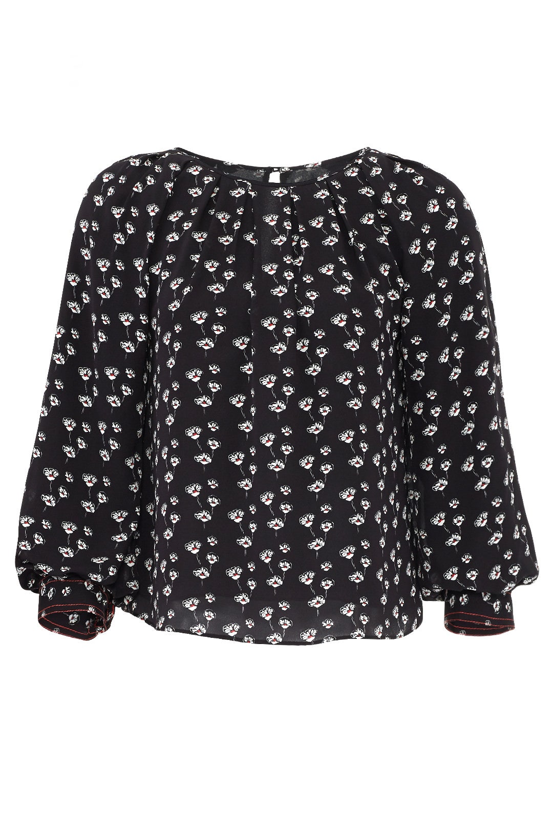 Poppy Print Gillian Top by Tanya Taylor