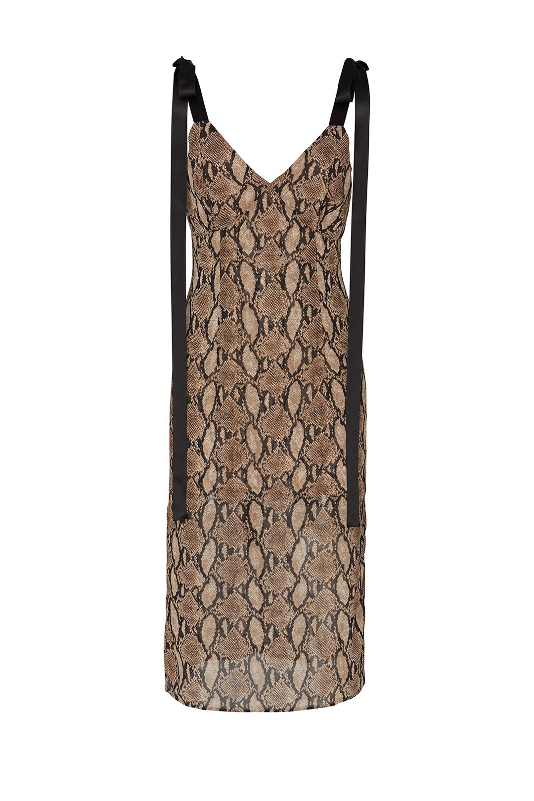 Vegas Python Printed Dress by Goen. J 3