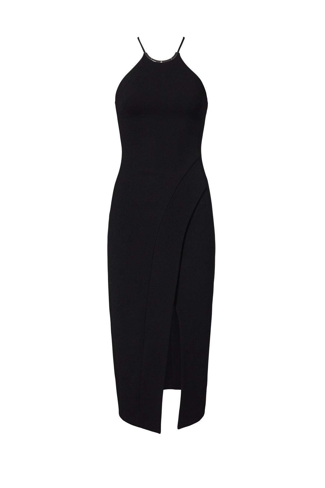 Black Hardware Halter Dress by David Koma 3