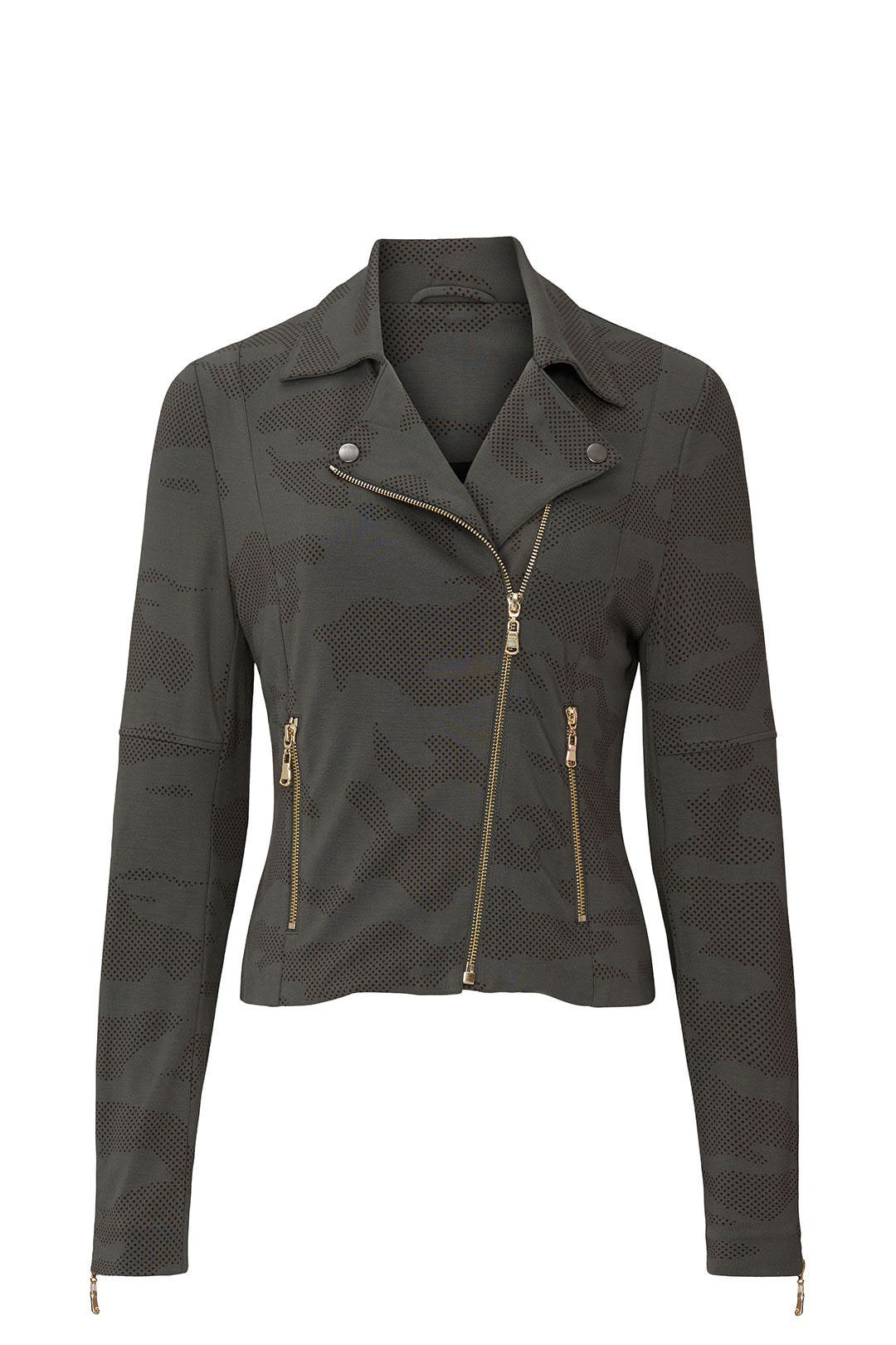 Camo Moto Jacket by Louna