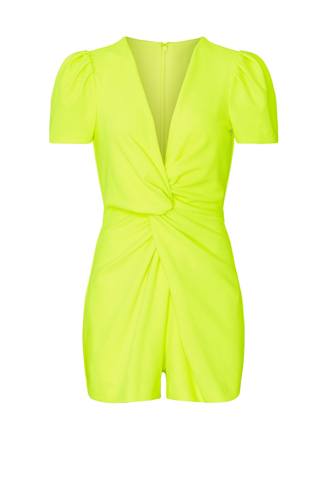 Green Knotted Romper by One33 Social 4