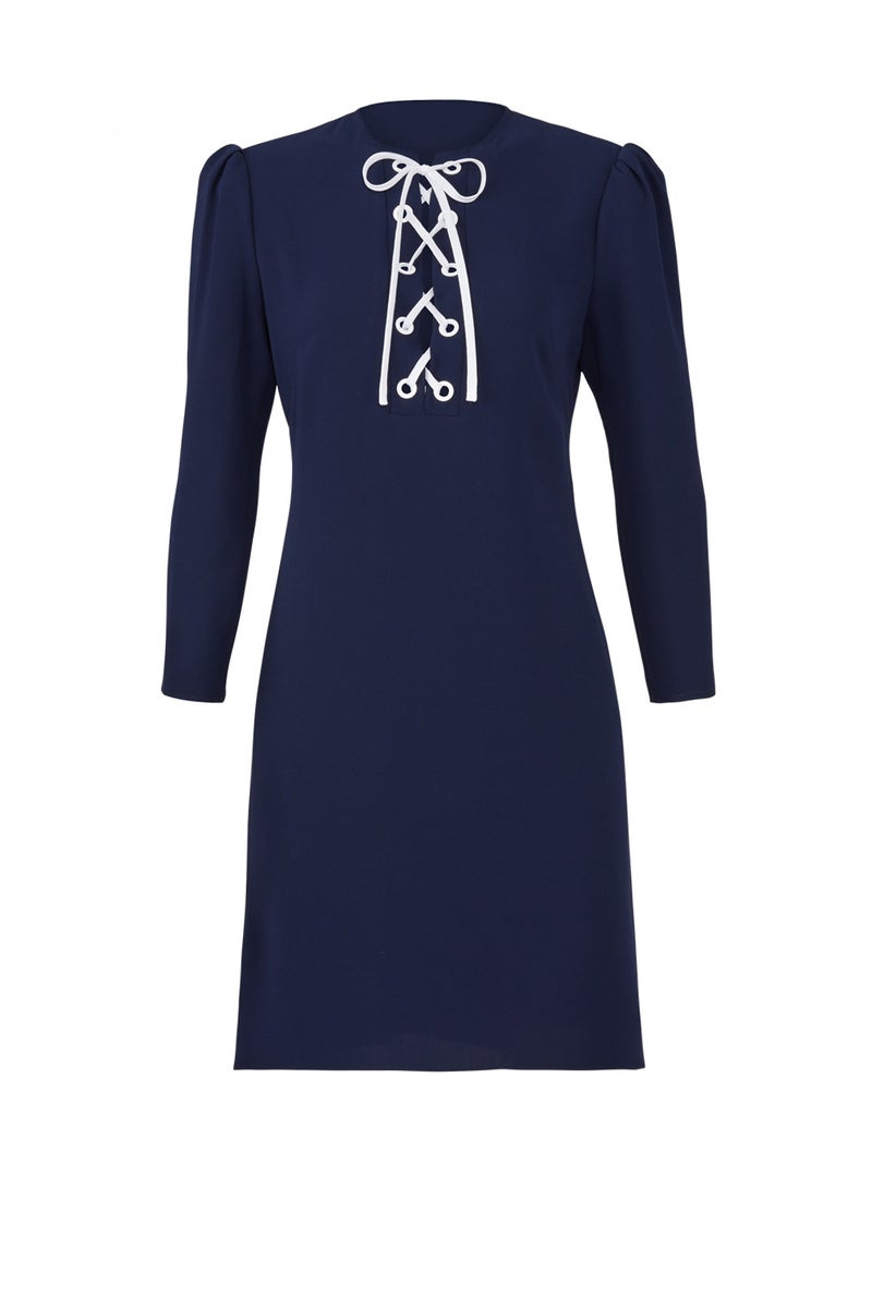 dress jersey for muse Mattie Jersey Denim Mini Dress main image 1