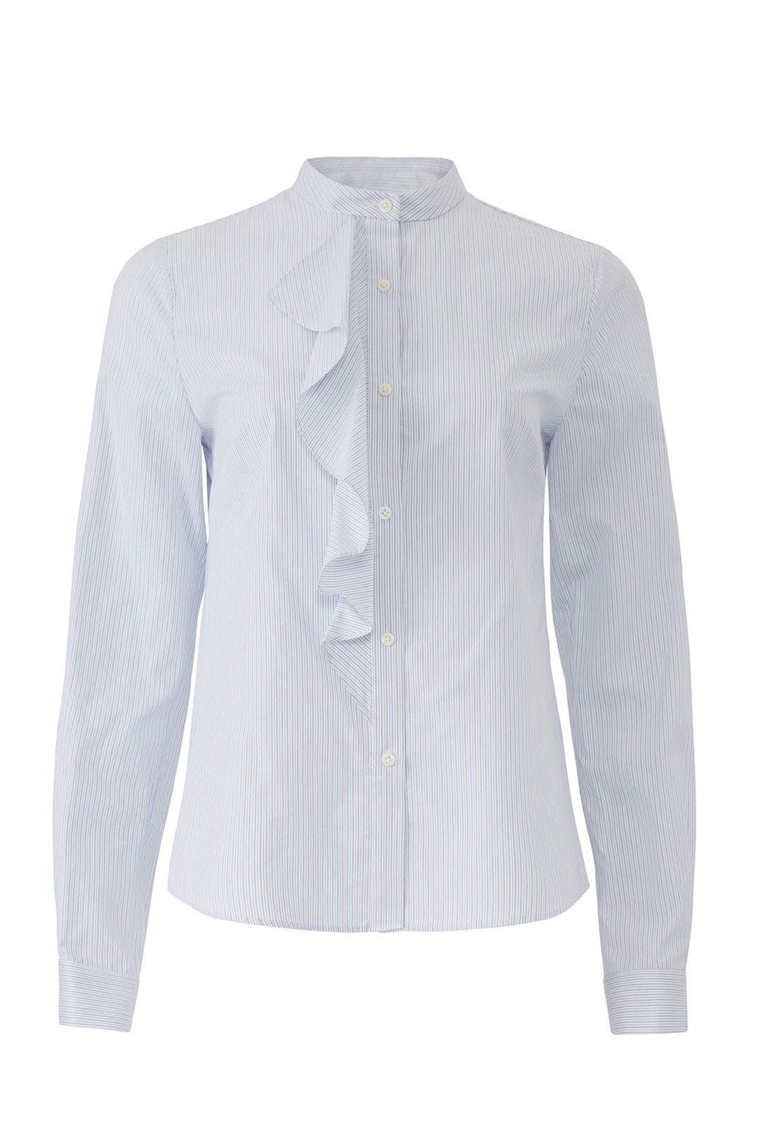Cascade Ruffle Button Down by Derek Lam 10 Crosby